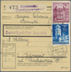 Br KZ-Post: 1941 Ghetto Jedrzejow: Paketkarte Von "SLOMNIKI 4.10.41" An Eine Juden Im Ghetto Jedrzejow - Lettres & Documents