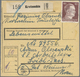 Br KZ-Post: 1944, Drei Frankierte Paketkarten Aus Dem Wartheland (Gnesen, Lissa, Krotoschin) Für Pakets - Lettres & Documents