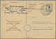 GA Alliierte Besetzung - Behelfsausgaben: Sowjetische Zone: 1945, 6 Pfg. Behelfsganzsache (OPD Schwerin - Autres & Non Classés