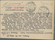 Br Alliierte Besetzung - Gemeinschaftsausgaben: 1946, 3 X 24 Pf Ziffer Als MeF Auf Einschreibepostkarte - Sonstige & Ohne Zuordnung
