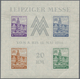 ** Sowjetische Zone - West-Sachsen: 1946, Leipziger Messe-Blöcke Und Alle 5 Marken-Sätze Kpl. Postfrisc - Altri & Non Classificati