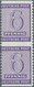**/ Sowjetische Zone - West-Sachsen: 1945, Freimarken Ziffern 6 Pf Grauviolett Im Postfrischen Senkrecht - Sonstige & Ohne Zuordnung