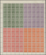 ** Sowjetische Zone - West-Sachsen: 1945, Freimarken Ziffern, Beide Großbögen, Tadellos Psotfrisch Und - Altri & Non Classificati