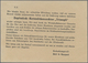 Br Sowjetische Zone - West-Sachsen: 1946, 3 Pf Dkl'gelbbraun, Senkr. Paar Als Portogerechte MeF Auf Dru - Sonstige & Ohne Zuordnung