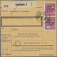 Br Sowjetische Zone - Allgemeine Ausgaben: 1948, 40 Pf Arbeiter Maschinenaufdruck, 3 Versch. Paketkarte - Sonstige & Ohne Zuordnung