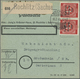 Br Sowjetische Zone - Allgemeine Ausgaben: 1948, 45 Pf Ziffer Maschinenaufdruck, Waager. Paar Als Porto - Autres & Non Classés