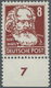 ** DDR: 1952, 8 PFg. Bräunlich Rot, Tadelloses Unterrandstück, Fotoattest Paul BPP - Altri & Non Classificati