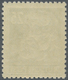 ** DDR: 1953, 25 Pfg. Köpfe Braunoliv Auf Gestrichenem Papier Mit Plattenfehler IV (F Mit Bart Verbunde - Altri & Non Classificati