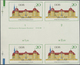 ** DDR: 1968, Bedeutende Bauwerke 20 Pf. 'Schloß Moritzburg Bei Dresden' In 5 Verschiedenen Ungezähnten - Autres & Non Classés