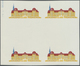 Delcampe - ** DDR: 1968, Bedeutende Bauwerke 20 Pf. 'Schloß Moritzburg Bei Dresden' In 5 Verschiedenen Ungezähnten - Autres & Non Classés