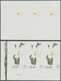 ** DDR: 1970, Kakteen 5 Pf. 'Blattkaktus (Epiphyllum Hybride)' In 4 Verschiedenen Ungezähnten Waagrecht - Sonstige & Ohne Zuordnung