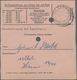 Br DDR - Dienstmarken A (Verwaltungspost B): 1954, 40 Pf Dkl'rosarot, EF Auf Postanweisung über 62,08 M - Altri & Non Classificati