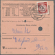 Br DDR - Dienstmarken A (Verwaltungspost B): 1954, 2 X 30 Pf Bräunlichrot, MeF Auf Postanweisung über 2 - Autres & Non Classés