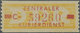 ** DDR - Dienstmarken B (Verwaltungspost A / Zentraler Kurierdienst): 1958, Wertstreifen Für Den ZKD, 1 - Sonstige & Ohne Zuordnung