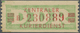 ** DDR - Dienstmarken B (Verwaltungspost A / Zentraler Kurierdienst): 1959, Wertstreifen Für Den ZKD, 2 - Sonstige & Ohne Zuordnung