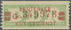 ** DDR - Dienstmarken B (Verwaltungspost A / Zentraler Kurierdienst): 1959, Wertstreifen Für Den ZKD, 2 - Altri & Non Classificati