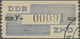 O DDR - Dienstmarken C (Laufkontrollzettel ZKD): 10 Pfg. Kennbuchstabe Y, Nachstempelung BERLIN BPA 1 - Autres & Non Classés