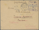 Br Berlin: 1948: Auslandsbrief Mit Barfreimachung Ra. Taxe Percue  RM  Name/Zeuge Ab Berlin-Tegel 1 =s= - Sonstige & Ohne Zuordnung