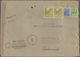 Br Berlin: 1949: Auslandsbrief Ca. 23 X 16,3 Cm Als Achte Gewichtsstufe 141 – 160 Gramm (  50 + 7 X 30 - Autres & Non Classés