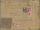 Br Berlin: 1949: Umschlag Ca. 22 X 16,3 Cm Als Auslandsbrief Einschreiben Im Tarif I – Als Siebente Gew - Autres & Non Classés