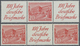 ** Berlin - Zusammendrucke: 1949, 20 Pf Rot Bauten In 2 Waagerechten Zusammendrucken Postfrisch, Mi 1.1 - Zusammendrucke