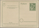 GA Berlin - Ganzsachen: 1951, 2 Ganzsachenkarten, 1x Normal Und Mit Zweizeiligen Aufdruck Links Unten, - Altri & Non Classificati