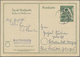 GA Berlin - Ganzsachen: 1951: Tag Der Briefmarke 1951, Sonderpostkarte 10 + 3 Pf. Bedarfsgebraucht Ab B - Sonstige & Ohne Zuordnung