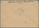 Br Berlin - Postschnelldienst: 1950:  Schnelldienstbrief Mit 30 Und 50 Pfennig Bauten Ab Berlin-Steglit - Storia Postale