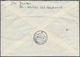 Br Berlin - Postschnelldienst: 1949, 40 Pfg. Bauten Im Waagerechten Paar (leichte Randklebung) Als Port - Storia Postale