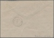 Br Berlin - Postschnelldienst: 1951:  Schnelldienstbrief 80 Pfennig Mit 2 X 40 Pfennig Bauten Ab Berlin - Briefe U. Dokumente