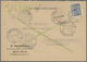 Br Berlin - Postschnelldienst: 1950:  Schnelldienstbrief 80 Pfennig Bauten Als EF Berlin-Steglitz 1 6.5 - Briefe U. Dokumente
