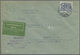 Delcampe - Br Berlin - Postschnelldienst: 1949/53:  Kleiner Posten Von Vier Schnelldienstbriefen, Alle Mit 80 Pfen - Storia Postale