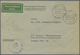 Br Berlin - Postschnelldienst: 1953: Umschlag Postsache, Gebührenfrei Als Schnelldienst, Absender Posta - Briefe U. Dokumente