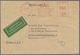 Br Berlin - Postschnelldienst: 1954: Schnelldienstbrief Mit Absender-Freistempel =080= DAG Deutsche Ang - Storia Postale