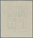 ** Französische Zone - Baden: 1949, Wiederaufbau-Block Ungezähnt Mit Plattenfehler "Farbfleck über 1. E - Sonstige & Ohne Zuordnung