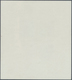 (*) Französische Zone - Baden: 1949, Rot Kreuz-Block Mit Abart "Farbe Dunkelgrünlichgrau Fehlend" (40 Pf - Sonstige & Ohne Zuordnung
