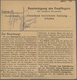 Br Französische Zone - Württemberg: 1948, 50 Pf Dkl'blau, 3 Versch. Frankaturen Auf Paketkarten, Dabei - Sonstige & Ohne Zuordnung