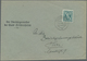 Br Bizone: 1945, 16 Pf Blaugrün AM-Post, Portogerechte EF Auf Ortsbrief Der 2.Gewichtsstufe Vom Oberbür - Altri & Non Classificati