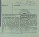 Br Bizone: 1948, 75 Ziffer Netzaufdruck, Waager. Paar Als Portogerechte MeF Auf Paketkarte Von Frankfur - Autres & Non Classés