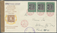 Delcampe - Bundesrepublik Deutschland: 1949, 100 Jahre Deutsche Briefmarken Je Als MeF Von Zwei Bzw. Drei Marke - Sonstige & Ohne Zuordnung