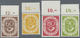 ** Bundesrepublik Deutschland: 1951, Ungefaltete Luxux-Oberrandsatz, Ränder Makellos, Postfrisch, Mi. F - Sonstige & Ohne Zuordnung