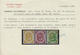 ** Bundesrepublik Deutschland: 1951: Posthorn, Postfrischer Luxussatz, Signiert. (KW Michel 2.200,- €) - Sonstige & Ohne Zuordnung