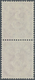 O Bundesrepublik Deutschland: 1951, 5 Pfg. Posthorn Im Senkrechten Paar, Obere Marke Mit Plattenfehler - Altri & Non Classificati