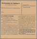 Br Bundesrepublik Deutschland: 1952, 2 X 70 Pf Posthorn, MeF Auf Paketkarte Von Bodenburg, 24.7.53, Nac - Altri & Non Classificati