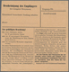 Br Bundesrepublik Deutschland: 1952, 2 X 70 Pf Posthorn, MeF Auf Paketkarte Von Bodenburg, 24.7.53, Nac - Sonstige & Ohne Zuordnung