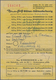 Br Bundesrepublik Deutschland: 1954, 4 Pf Heuss, Je 3 Marken (u.a. 3er-Streifen) Als Portogerechte MeF - Sonstige & Ohne Zuordnung