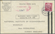 Br Bundesrepublik Deutschland: 1955, 20 Heuss Als EF Auf "Flaschenpost-Antwortkarte" Vom 6.10.55. WELTU - Altri & Non Classificati