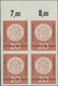 ** Bundesrepublik Deutschland: 1947, 20 Pfg. Aschaffenburg, Ungezähnter Oberrand-4er-Block, Postfrisch, - Altri & Non Classificati