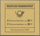 ** Bundesrepublik - Markenheftchen: 1968, Markenheftchen Brandenburger Tor (II) Reklame D, Postgebühren - Sonstige & Ohne Zuordnung