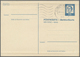 GA Bundesrepublik - Ganzsachen: 1964. Doppelkarte 15+15 Pf Luther Als Versuchsmuster Für Probeläufe Der - Altri & Non Classificati